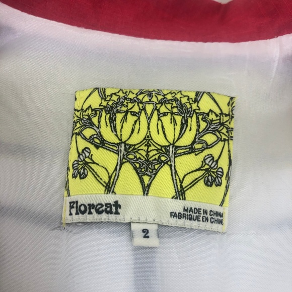 ❌SOLD❌Anthropologie Floreat Sleeveless Dress - Picture 6 of 8